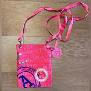 Robin Ruth Pink Atlanta Crossbody Bag
